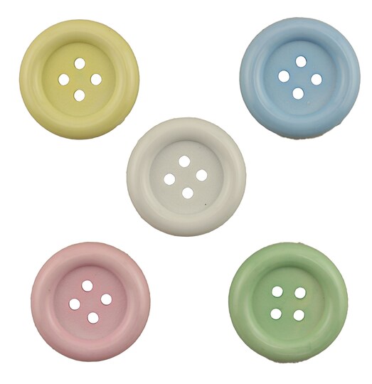 Buttons Galore and More Big 'Ol Craft & Sewing Buttons - Lovable - 15 Buttons